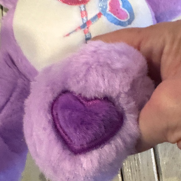 Care Bears Lavender Plush with Heart Lollipops - Picture 7 of 8